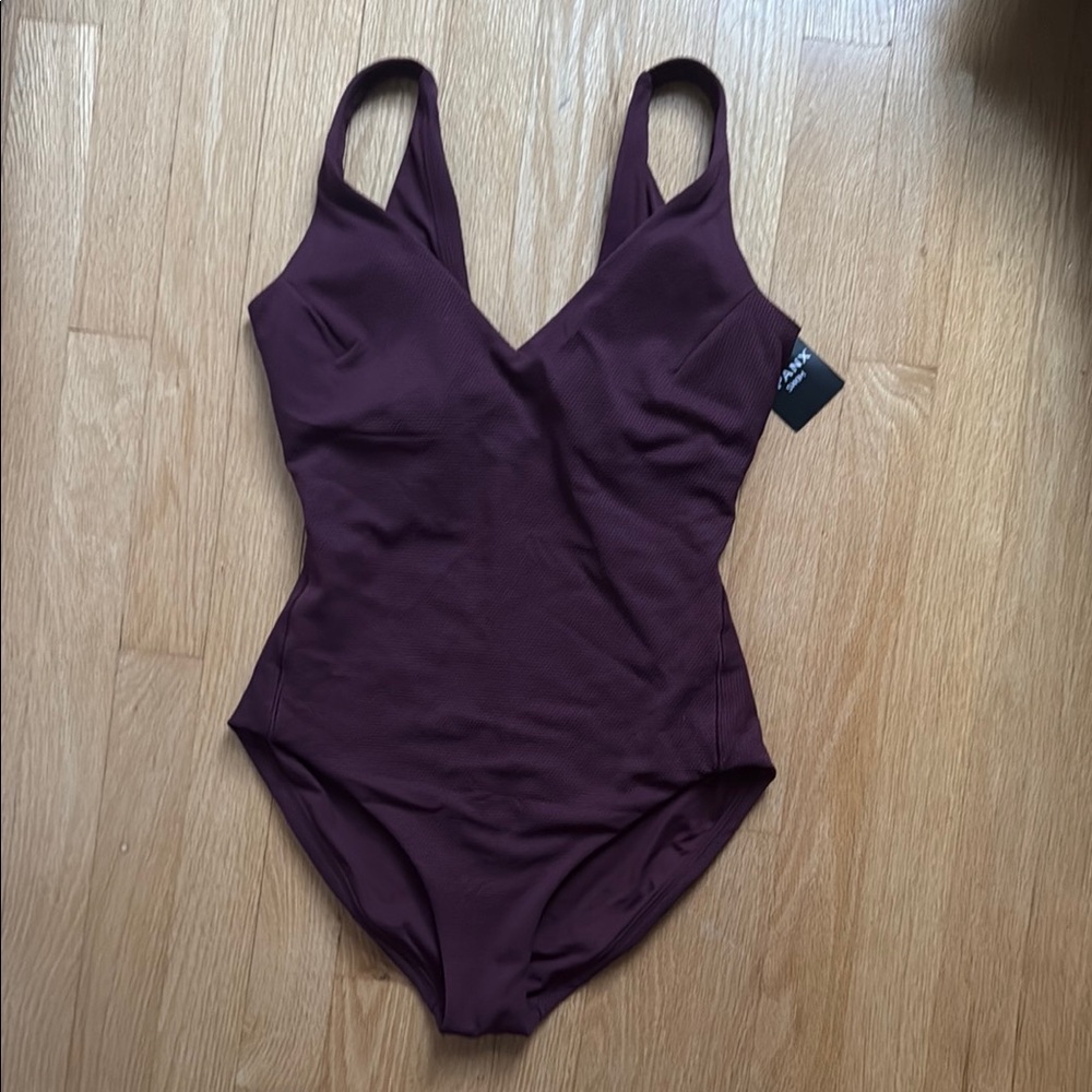 Spanx Pique One-Piece Swimsuit